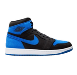 Men's Air Jordan 1 High Shoes - Black / Royal Blue / White