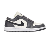 Women's Air Jordan 1 Low Shoes - Sail / Blue Grey / White / Dune Red