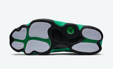 Men's Air Jordan 13 Retro Lucky Shoes - White / Lucky Green / Black - Sneaker-bargains Nike