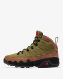 Men's Air Jordan Retro 9 NRG Boot Shoes - Military Brown / Legion Green - Sneaker-bargains Nike