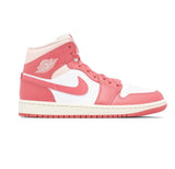 Women's Jordan 1 Mid Shoes - White / Sea Coral / Sail