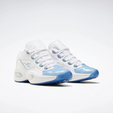 Men's Question Low Basketball Shoes - White / Fluid Blue / Ice-A1 - Sneaker-bargains Reebok