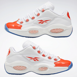 Men's Question Low Basketball Shoes - White / Vivid Orange / Ice-A1 - Sneaker-bargains Reebok