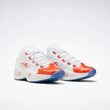 Men's Question Low Basketball Shoes - White / Vivid Orange / Ice-A1 - Sneaker-bargains Reebok