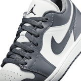 Women's Air Jordan 1 Low Shoes - Sail / Blue Grey / White / Dune Red - Sneaker-bargains Nike