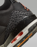 Men's Air Jordan 3 Fear Shoes - Night Stadium / Black / Flat Pewter / Total Orange - Sneaker-bargains Nike