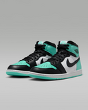 Men's Air Jordan 1 Retro High OG Shoes - White / Green Glow / Black - Sneaker-bargains Nike