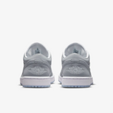 Women's Air Jordan 1 Low Shoes - White / Wolf Grey - Sneaker-bargains Nike