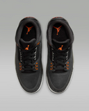 Men's Air Jordan 3 Fear Shoes - Night Stadium / Black / Flat Pewter / Total Orange - Sneaker-bargains Nike