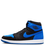 Men's Air Jordan 1 High Shoes - Black / Royal Blue / White - Sneaker-bargains Nike