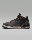 Men's Air Jordan 3 Fear Shoes - Night Stadium / Black / Flat Pewter / Total Orange - Sneaker-bargains Nike